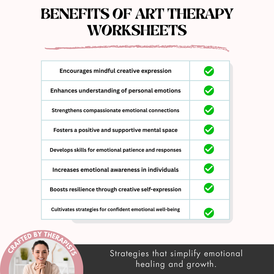 200+ Art Therapy Bundle (Free Today)
