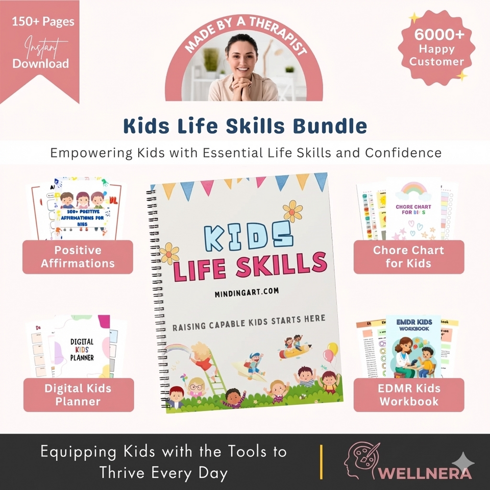 200+ Kids Art Therapy Bundle (Free Today)