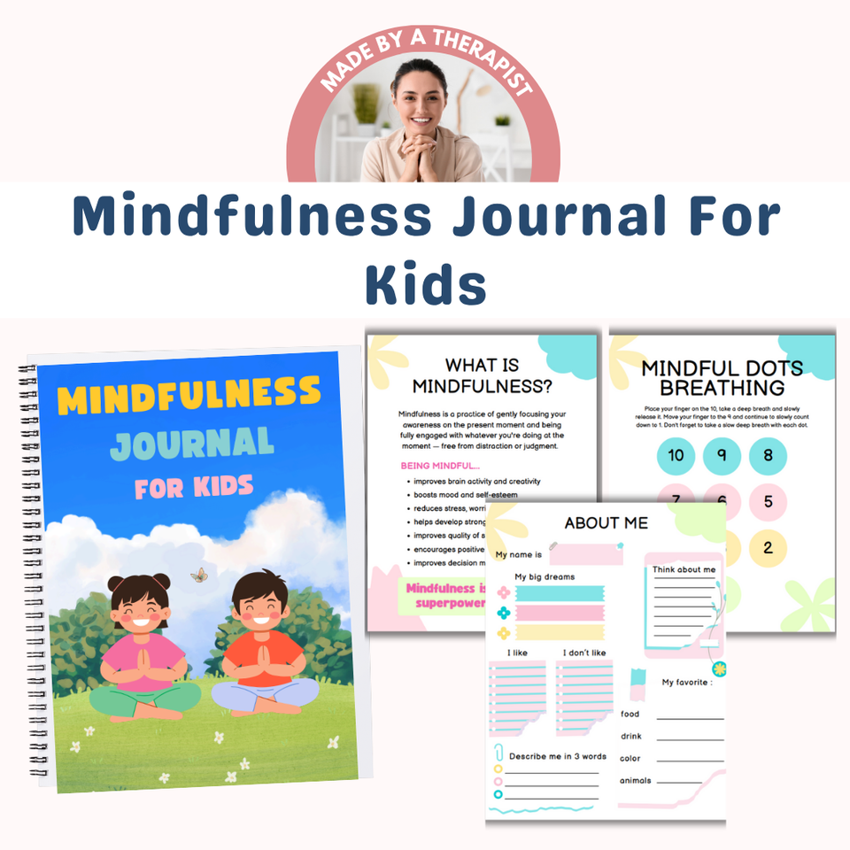 Mindfulness Journal For Kids