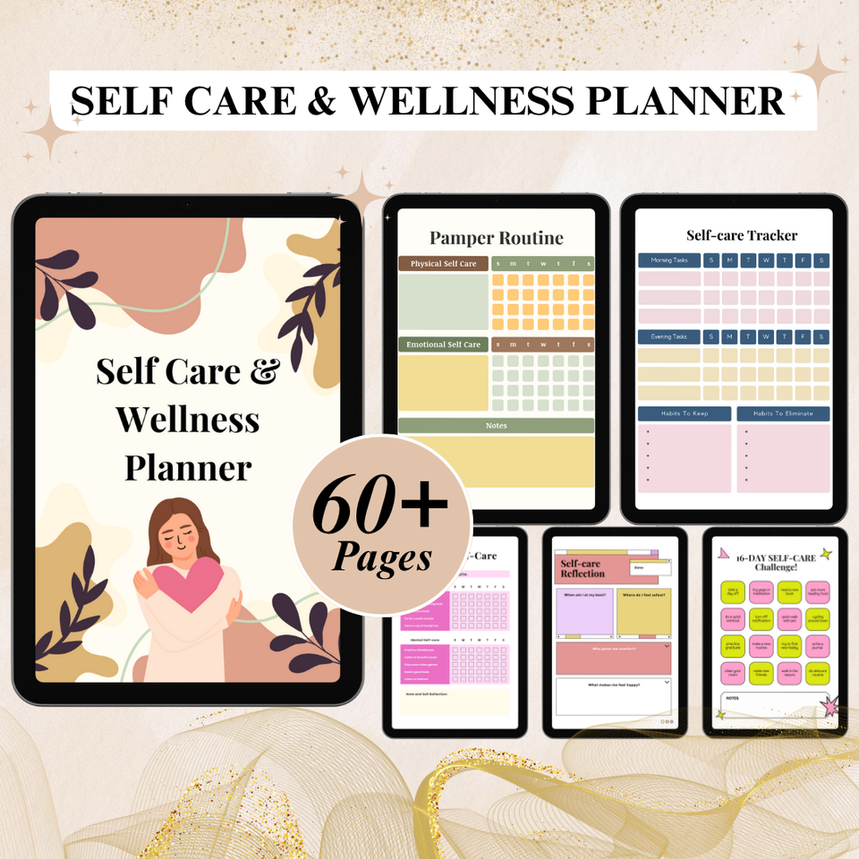 Self-Care & Wellness Planner